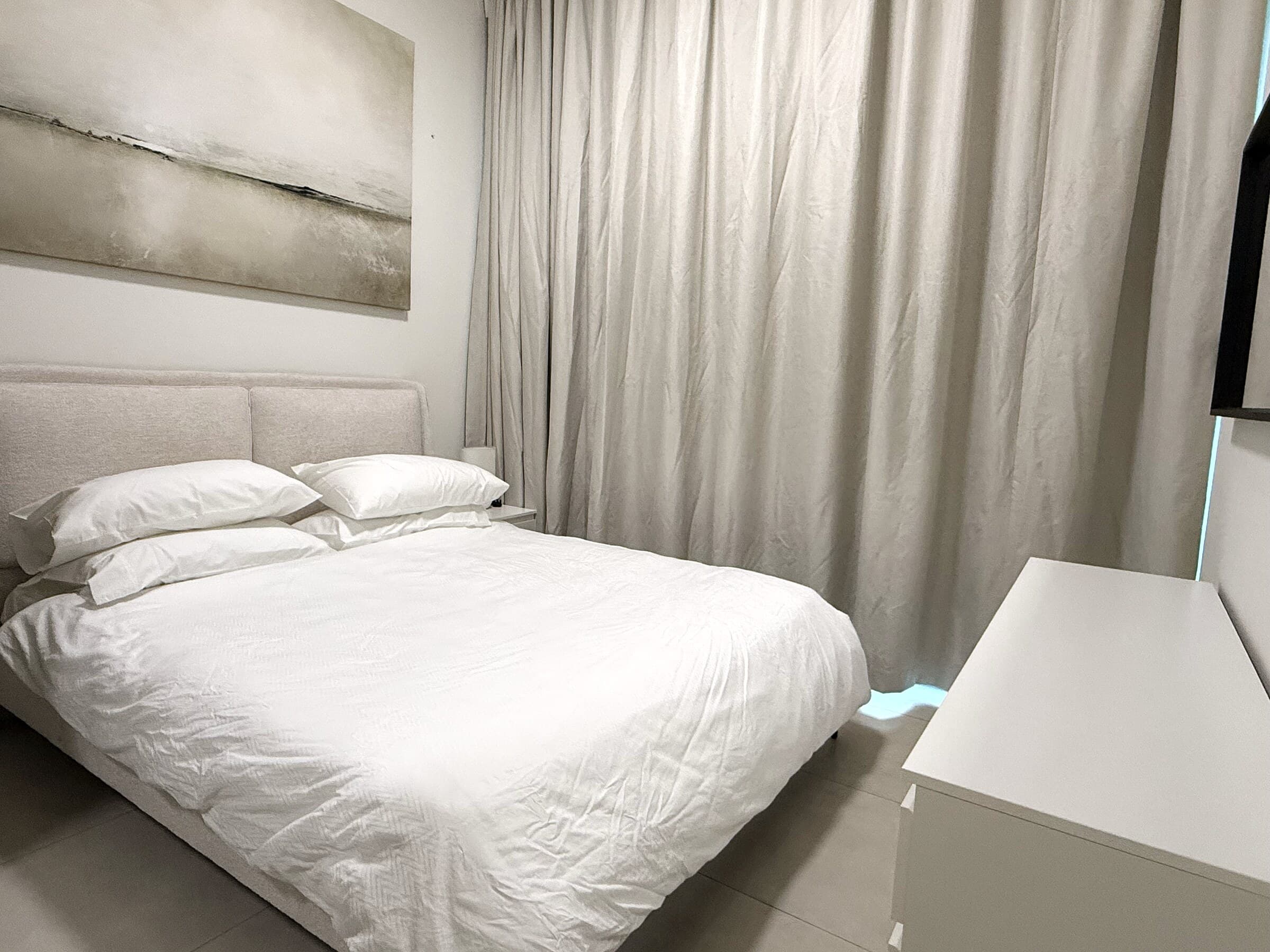 Bedroom with double bed